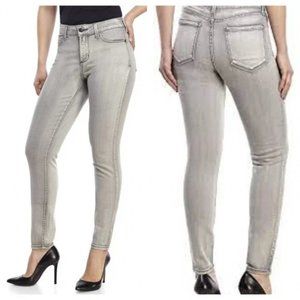 NYDJ Eureka Gray Super Skinny Lift Tuck Jeans 10